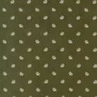 Joyful Gatherings II Poinsettia Evergreen fabric with red, green, and cream holiday motifs by Lisa Bongean for Moda Fabrics