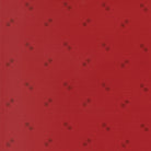 Joyful Gatherings II crimson gift boxes fabric by Lisa Bongean with holiday Christmas motifs and traditional red, green, and cream colors