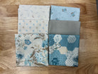 Six-Pack Party Bundles with six half-yard fabric cuts for quilting projects