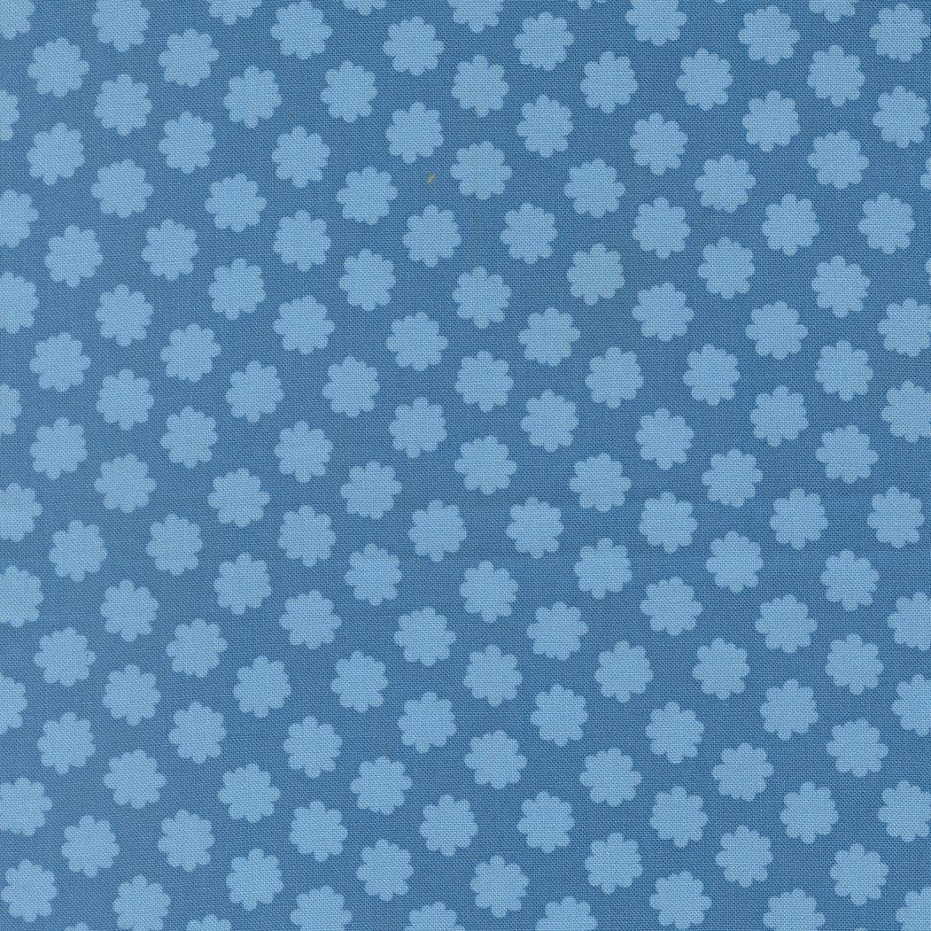 Scenery Puffball Small Floral Coastal fabric by Elizabeth Hartman with nature-inspired floral pattern