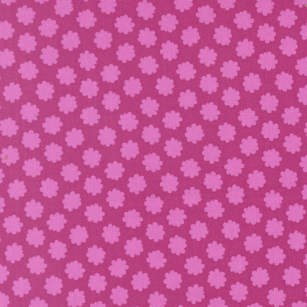 Scenery Puffball Small Floral passion fruit fabric by Elizabeth Hartman for Moda Fabrics