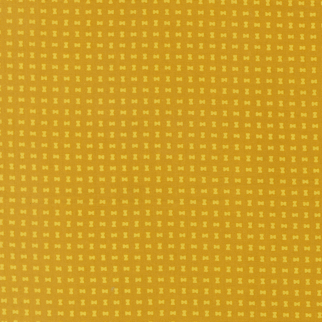 Scenery Spools Blender Golden fabric by Elizabeth Hartman for Moda Fabrics in warm sunlit tones