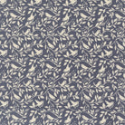 Close-up of True Love Birds of a Feather fabric featuring vintage birds and branches by Vanessa Goertzen