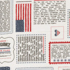 Independence Day All Things American Vanilla fabric by Sweetwater for Moda Fabrics patriotic design red white blue pattern