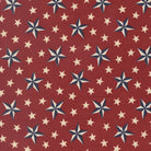 America 250 Years Tossed Stars Brave Crimson patriotic fabric by Deb Strain for Moda Fabrics