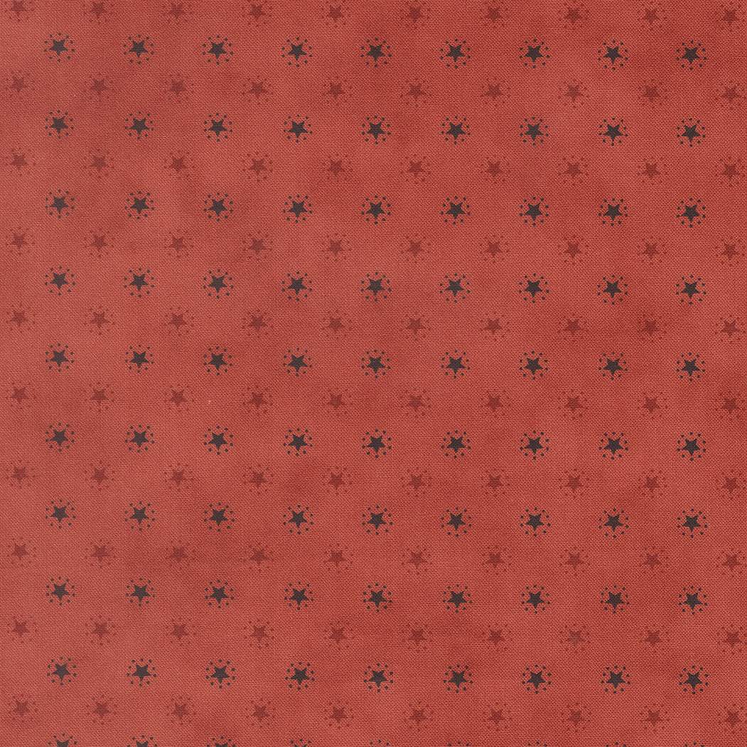 America 250 Years Starbright Blender Valor Red fabric by Deb Strain for Moda Fabrics, patriotic 250th anniversary print