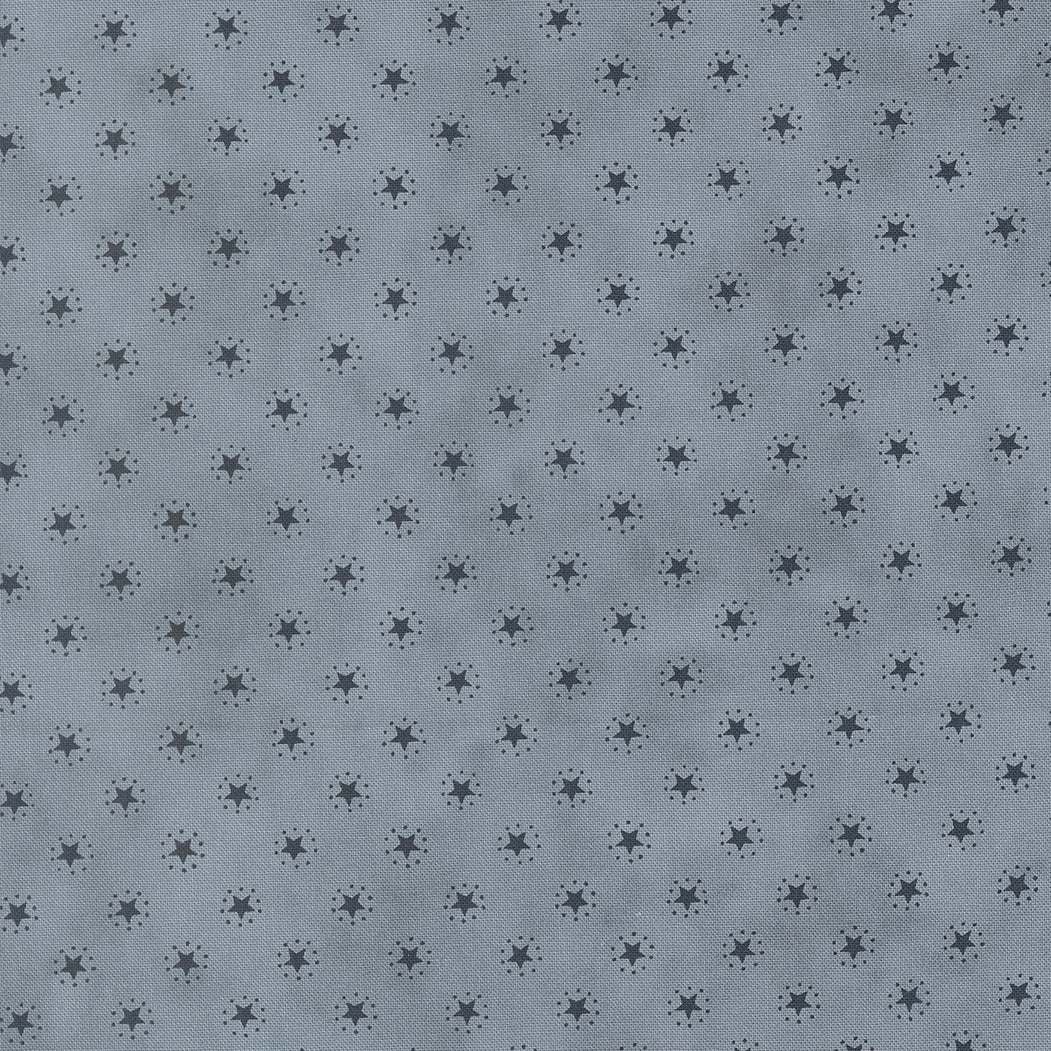 America 250 Years Starbright Blender Steel Blue fabric by Deb Strain for patriotic quilting projects