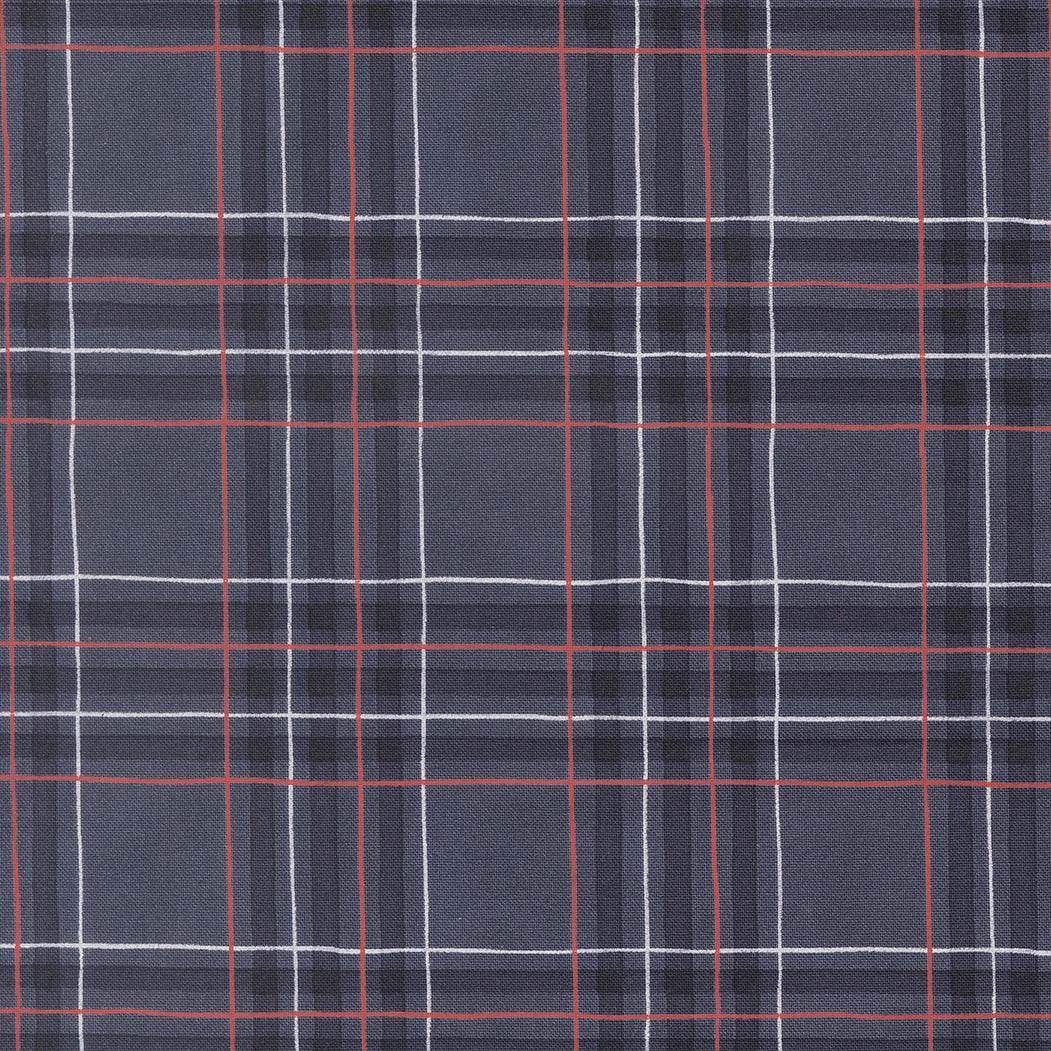 America 250 Years patriotic plaid fabric in blue by Deb Strain for Moda Fabrics