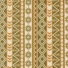 Northwoods Lodge Northwest Stripes fabric by Deb Strain featuring natural pine tree and animal designs in earth tones