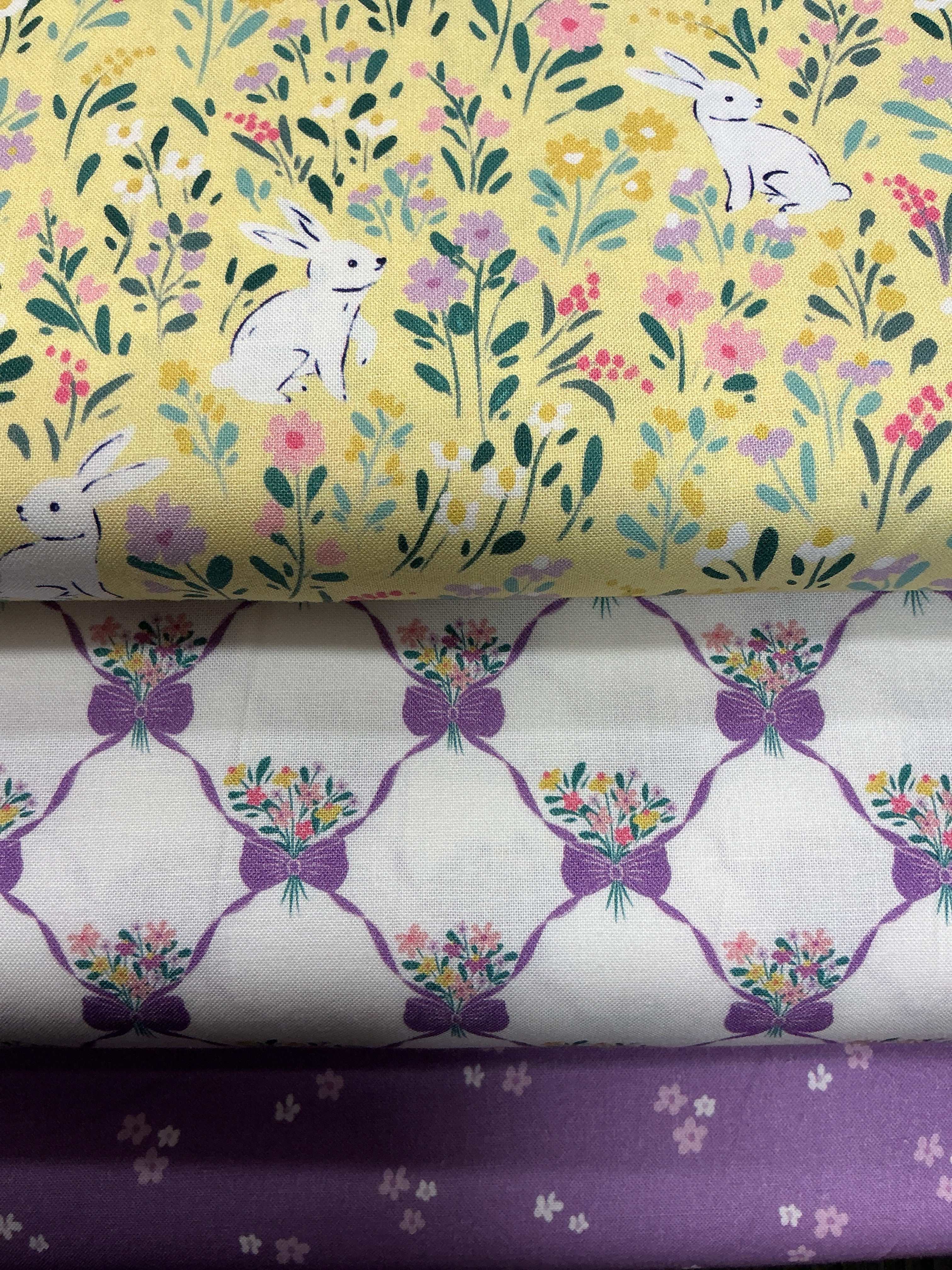 3 Yard Quilt Bundle with three coordinating Bella Rose Quilts fabrics for quilting and sewing projects