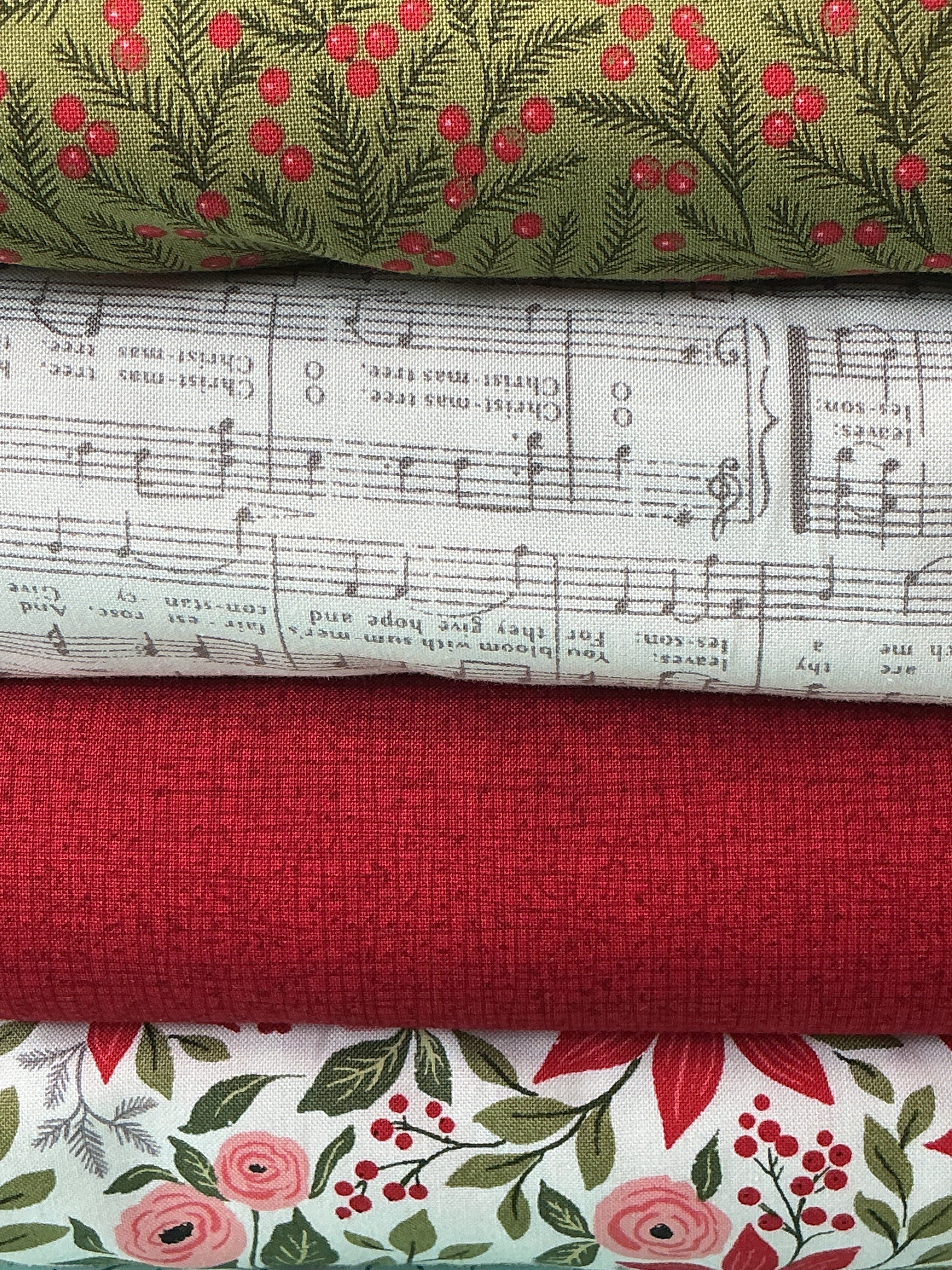 4 Yard Bundle fabric curated by Bella Rose Quilts showcasing colorful quilting materials