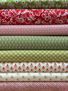 Six-Pack Party fabric bundle with seven coordinating 20-inch quilting fabric cuts