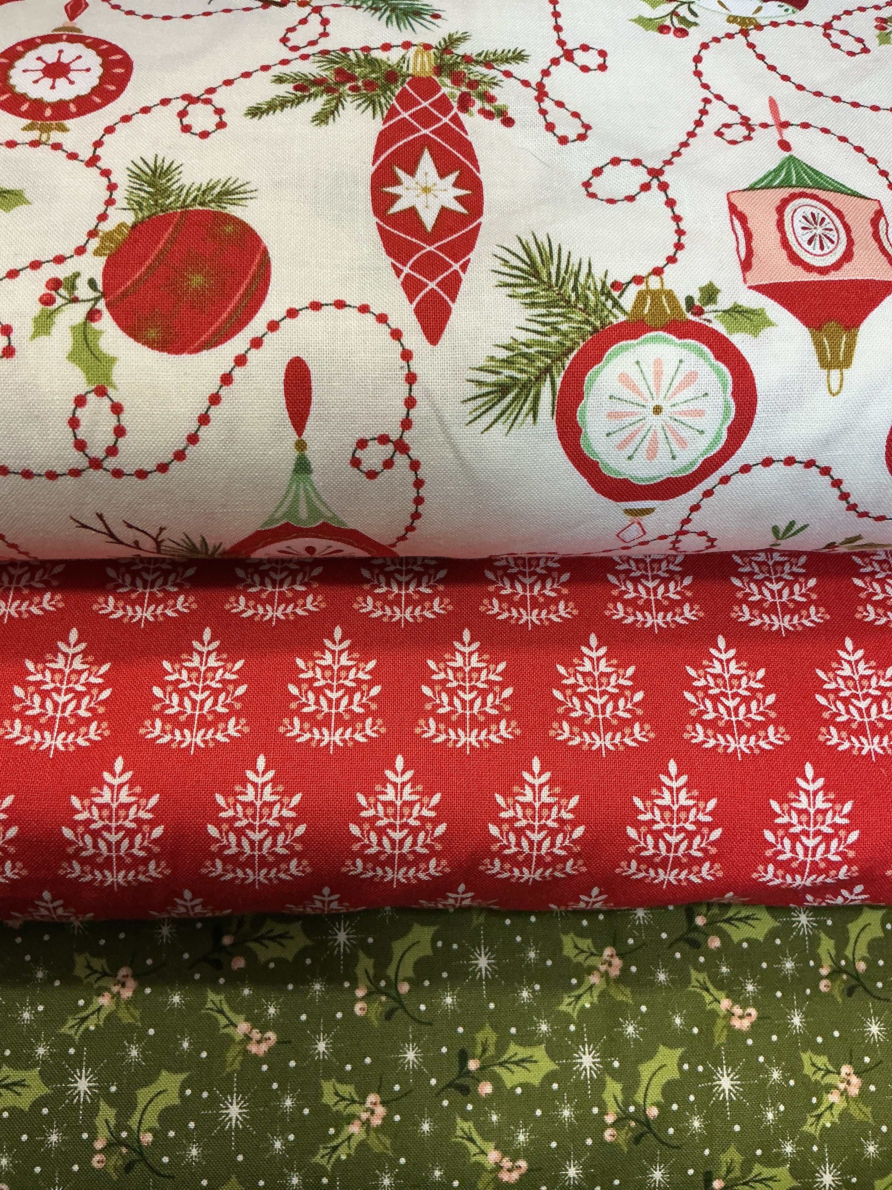 3 Yard Quilt Bundle with three coordinating fabrics from Bella Rose Quilts for quilting and sewing projects