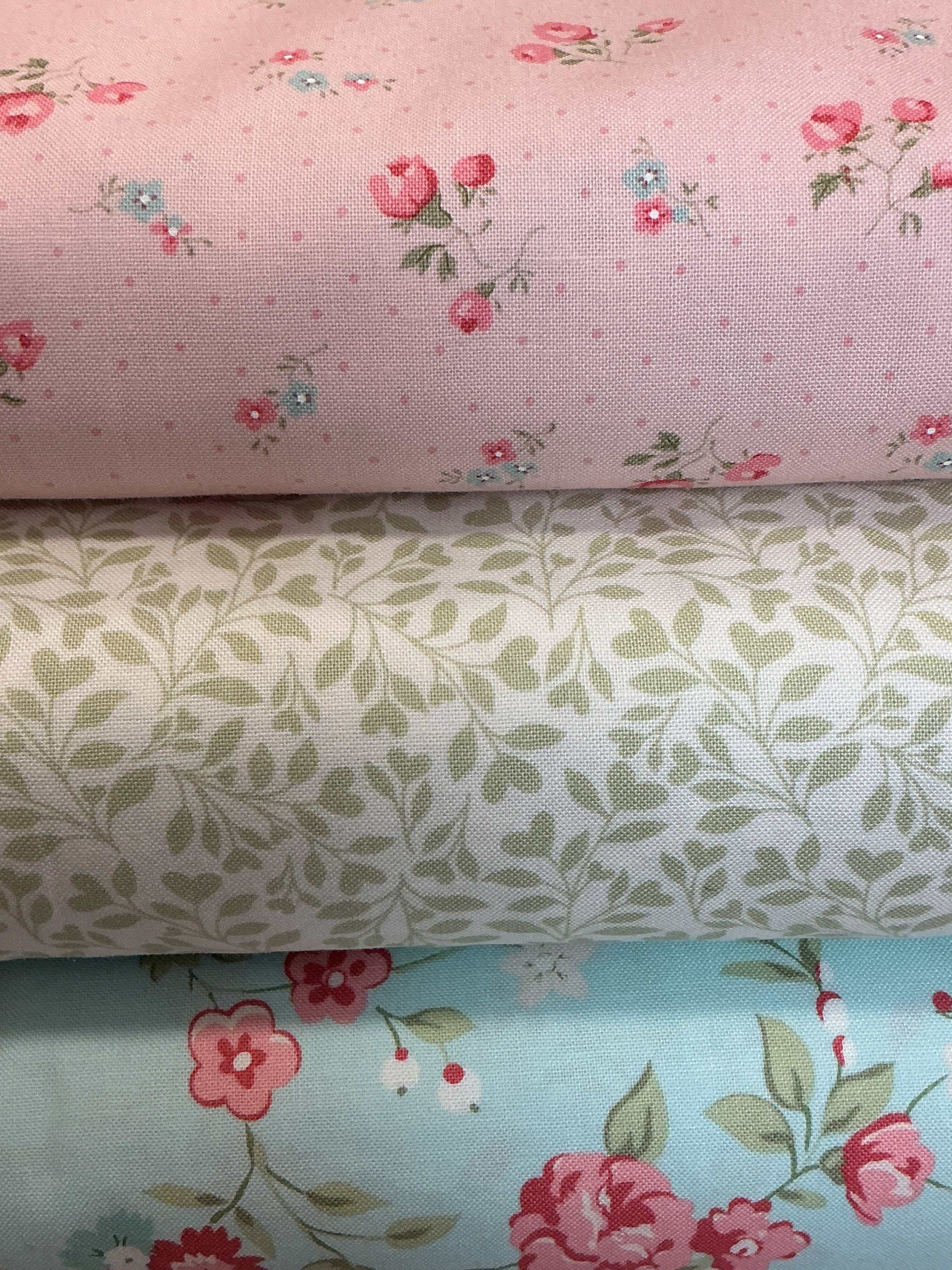 3 Yard Quilt Bundle with three coordinating fabrics from Bella Rose Quilts