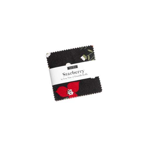 42-piece Starberry Mini Charm Pack by Corey Yoder for Moda Fabrics with 2.5-inch squares