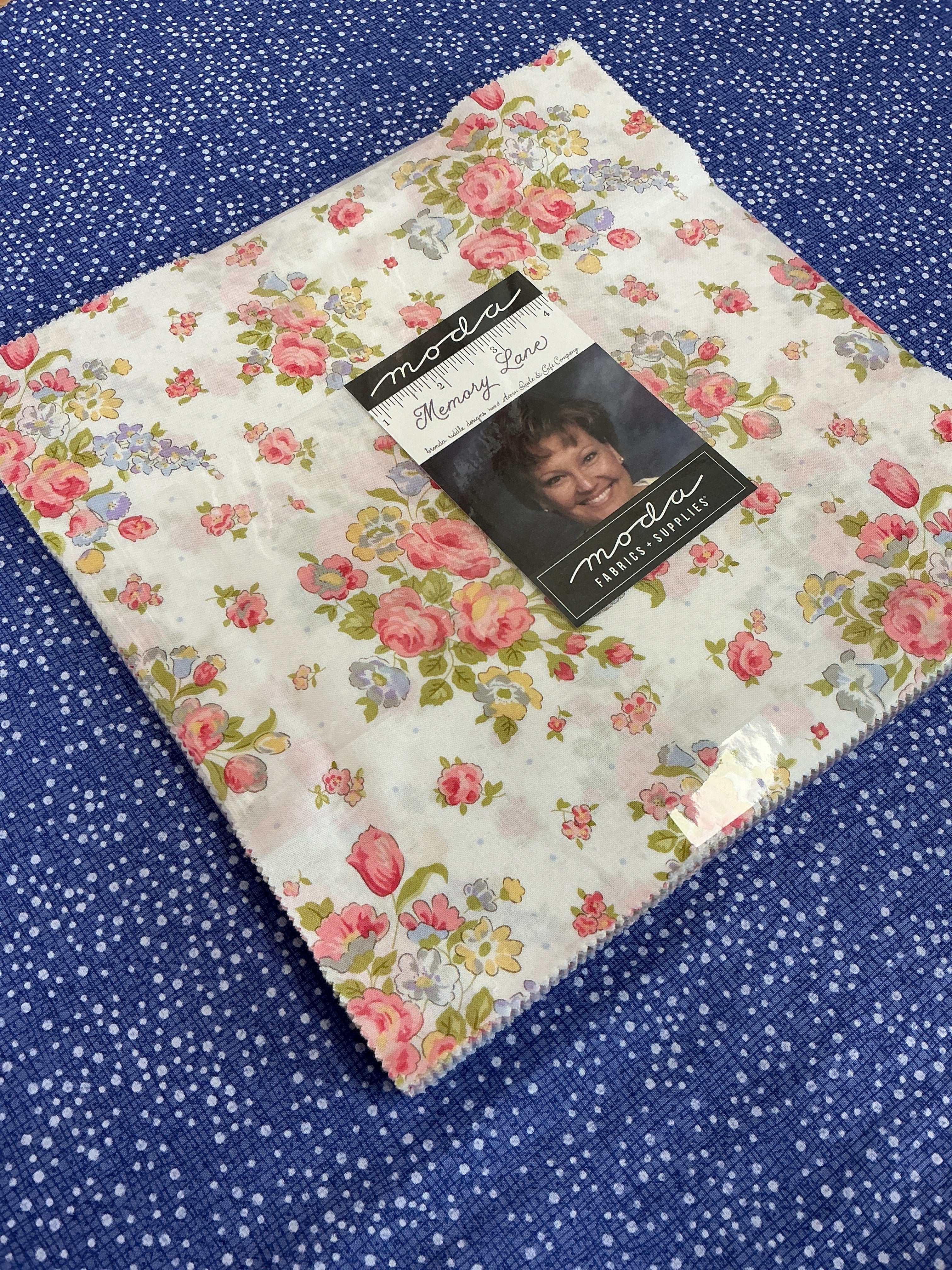 Frida Lap Size Quilt Kit with fabrics, pattern, accent, and binding for a sew-along project