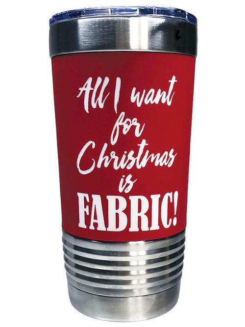 20 oz TUMBLER ALL I WANT with sweat-free, double wall vacuum insulation and hot/cold retention