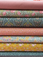 Six-Pack Party Bundle fabric cuts featuring County Courthouse quilt designs, 48x60 inches