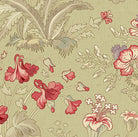 Forest Glen Highlands Celery Root botanical fabric by Renee Nanneman for Andover Fabrics in soft sage, celery, and pink tones