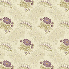 Forest Glen Camellia Heather fabric by Renee Nanneman featuring botanical floral design in pink, raspberry, and green tones