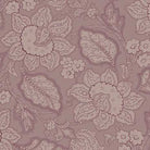 Forest Glen Jacobean Misty Plum floral fabric by Renee Nanneman, vintage botanical design