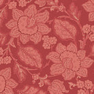 Forest Glen Jacobean Raspberry floral fabric by Renee Nanneman for Andover Fabrics, featuring 19th century botanical designs in raspberry and green tones