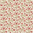 Forest Glen Tuberose Fog Mist floral fabric by Renee Nanneman with botanical meadow plants and vintage-inspired prints