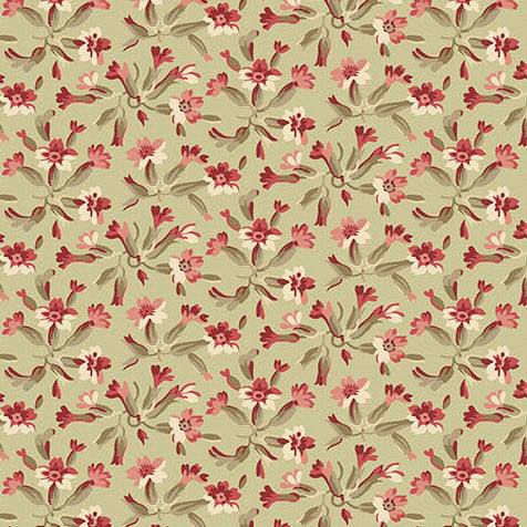 Forest Glen Tuberose Celery Root botanical fabric pattern by Renee Nanneman for Andover Fabrics