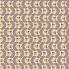 Forest Glen Ruffle Heather fabric by Renee Nanneman featuring botanical meadow plants and floral patterns in soft heather tones