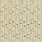 Forest Glen Vines Lichen Green fabric by Renee Nanneman with botanical meadow plants and orchids pattern