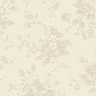Special Delivery Heirloom Rose Cream fabric by Laundry Basket Quilts with vintage florals and postal motifs