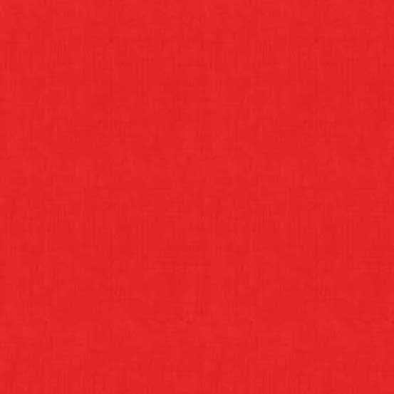 Linen Texture Red fabric with subtle crosshatch design by Makower UK for quilting