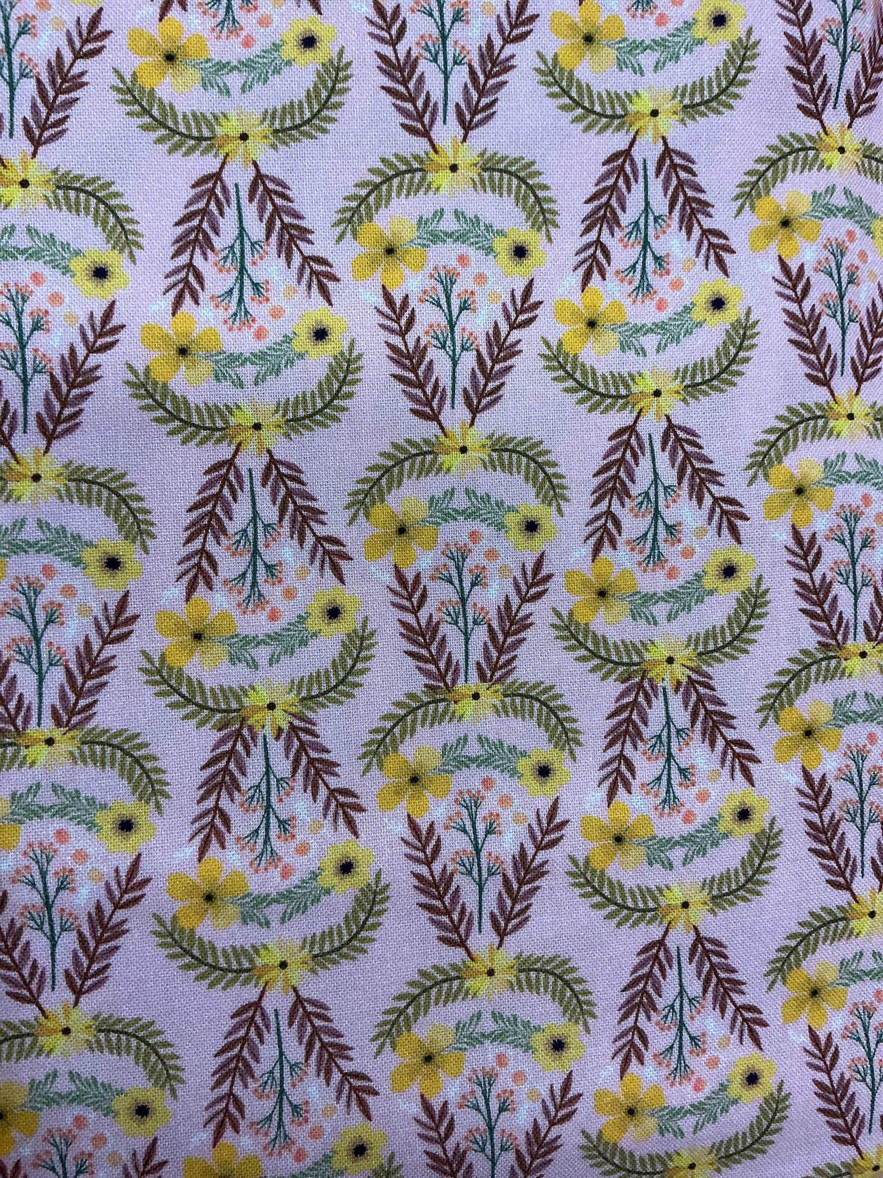 End of Bolt Sale fabric 4 yards colorful patterns