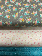 3 Yard Quilt Bundle with three coordinating Bella Rose Quilts fabrics for sewing and quilting projects
