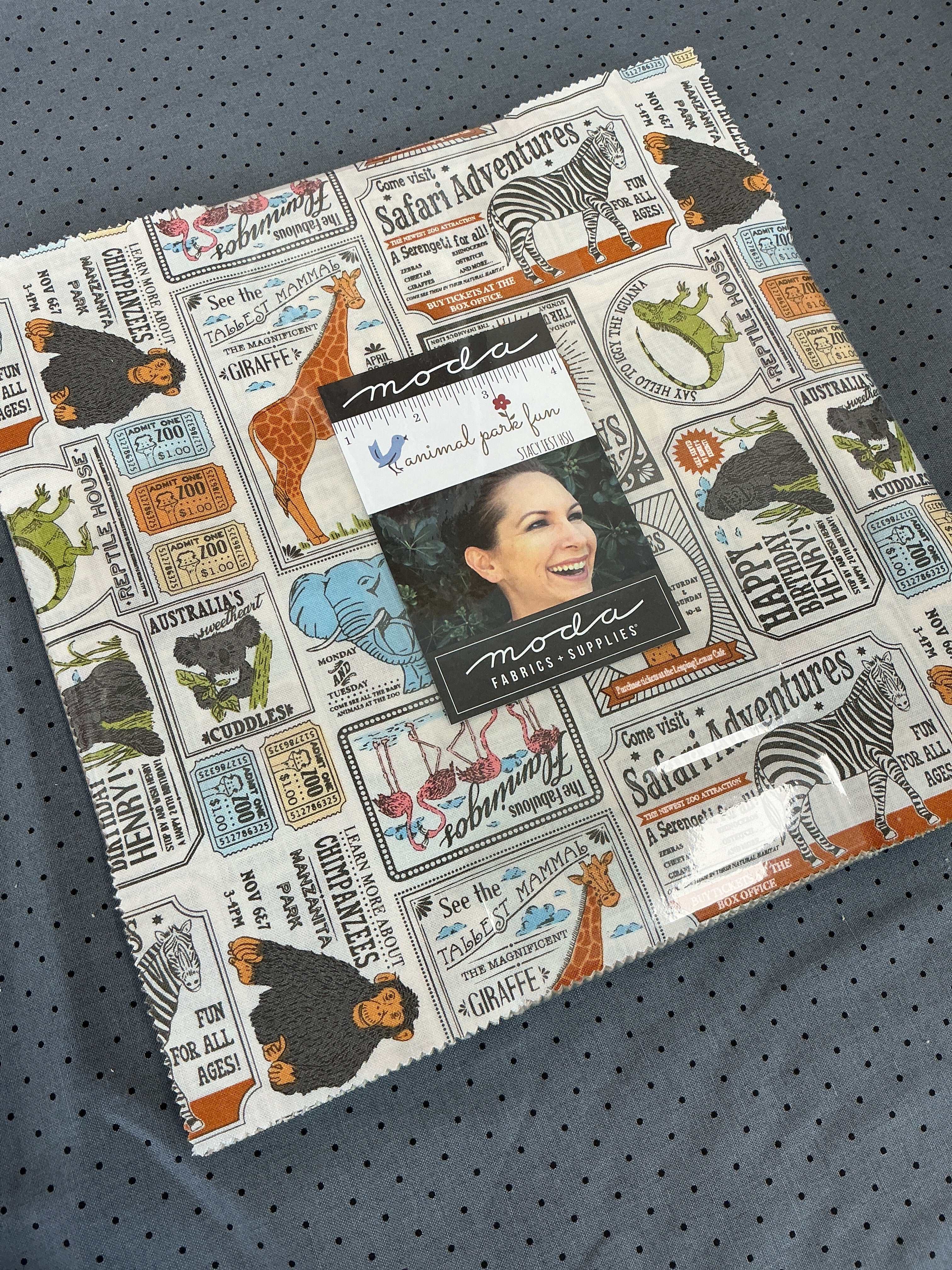 Frida Lap Size Quilt Kit with fabrics, pattern, and video for sewing lap quilt