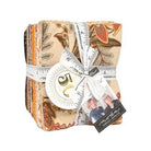 34-piece Wild Orchid Fat Quarter Bundle by Blackbird Designs for Moda Fabrics showcasing large-scale autumn prints and plaids