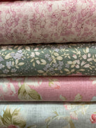 4 Yard Quilt Bundle curated by Bella Rose Quilts with assorted fabric pieces for quilting projects