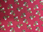 5-yard cuts of fabric for sale laid out on table