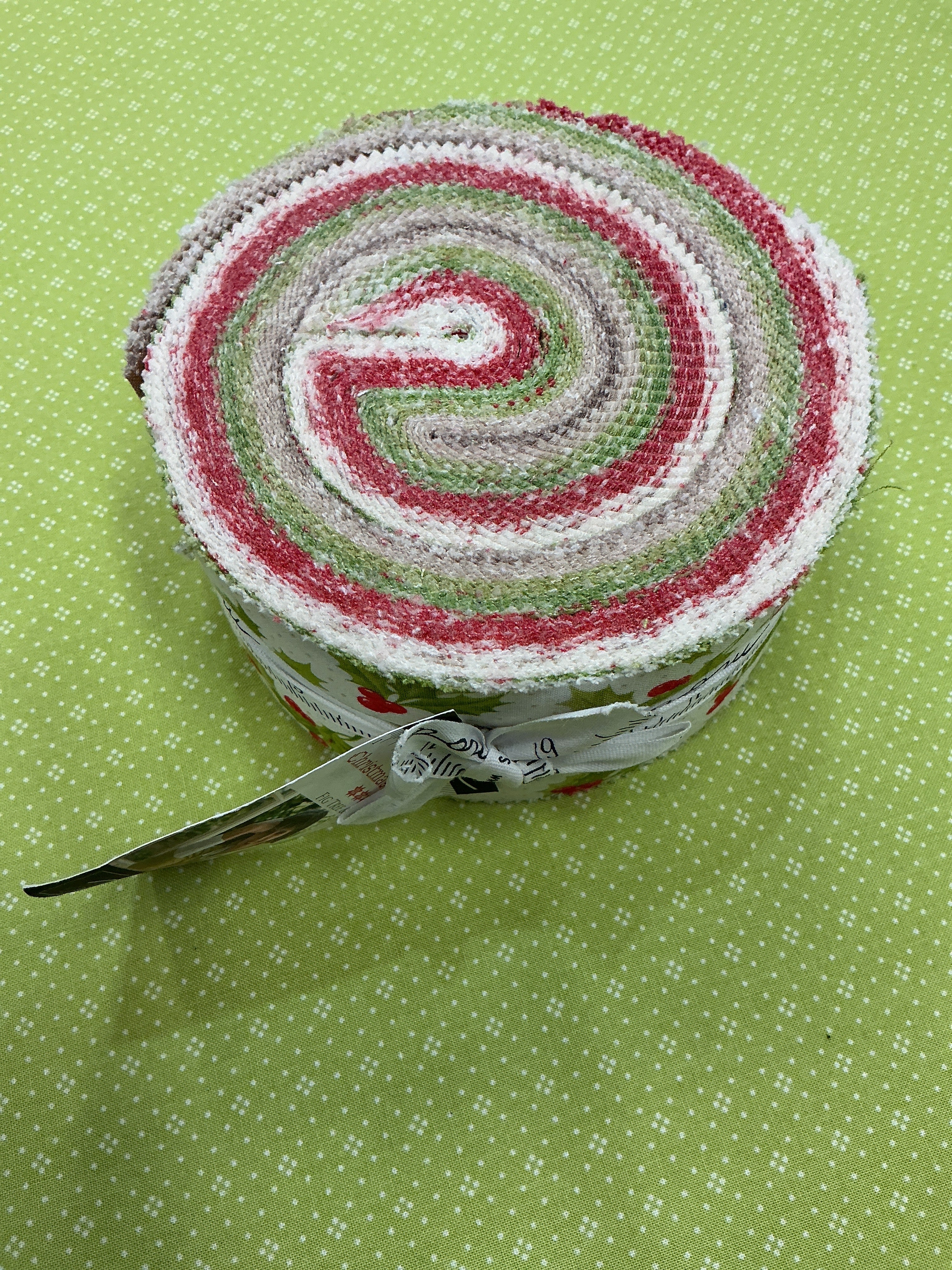 Strip Cocktail Strip-Along Bundle quilt kit with 2.5-inch strips curated by Bella Rose Quilts for GE Designs 2026 Strip-Along Christmas