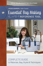 Essential Bag Making reference guide by Jessica Barrera from C & T Publishing showcasing stylish custom bags