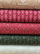 Gingerbread 5 Yard Bundle with 5 coordinating 1-yard fabric cuts