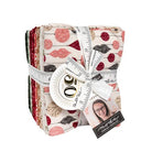 Gingerbread Lane Fat Quarter Bundle Christmas fabric with gingerbread houses and holiday prints