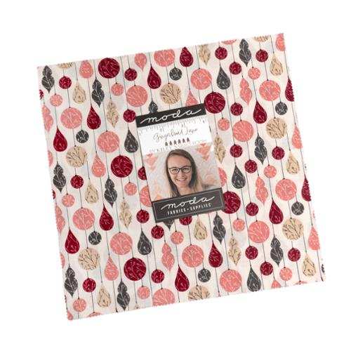Gingerbread Lane Fat Quarter Bundle with festive Christmas quilt fabric designs