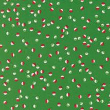 Snow Time Evergreen 22506 13 festive holiday fabric with snowmen and snowflakes by Me & My Sister for Moda Fabrics