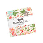 Poinsettia & Pear charm pack with 42 festive 5-inch fabric squares by Sherri & Chelsi for Moda Fabrics