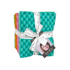 Scenery Fat Quarter Bundle by Elizabeth Hartman showing nature-inspired fabric squares in warm, sunlit tones