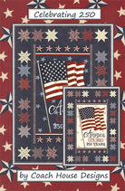 Celebrating 250 quilt pattern by Barb Cherniwchan, Coach House Designs, 42x60 inch layer cake quilt
