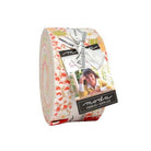 Summers End Fat Quarter Bundle Jelly Roll fabric strips with warm floral patterns by Joanna Figueroa for Moda Fabrics