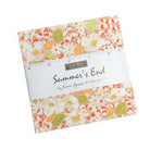 Summers End Fat Quarter Bundle by Joanna Figueroa with 42 floral 5-inch fabric squares in warm vintage colors