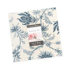 Pre-Order 42 Breathtaking Blues Layer Cake squares by 3 Sisters in blue and cream colors